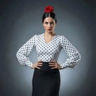 blusa flamenca a pois Yanna