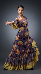 Completo baile flamenco modello Iride