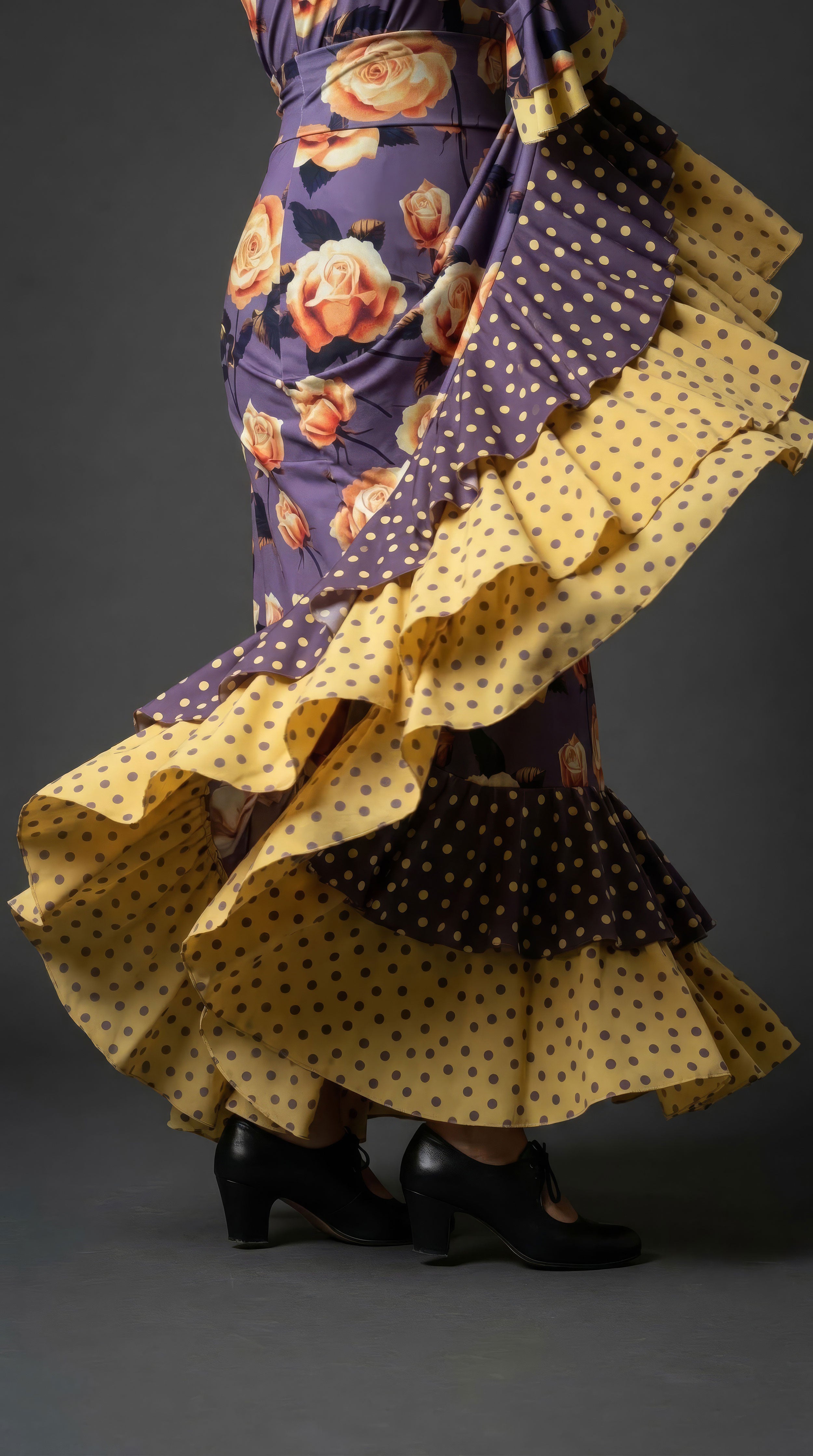 Gonna flamenca modello Iride