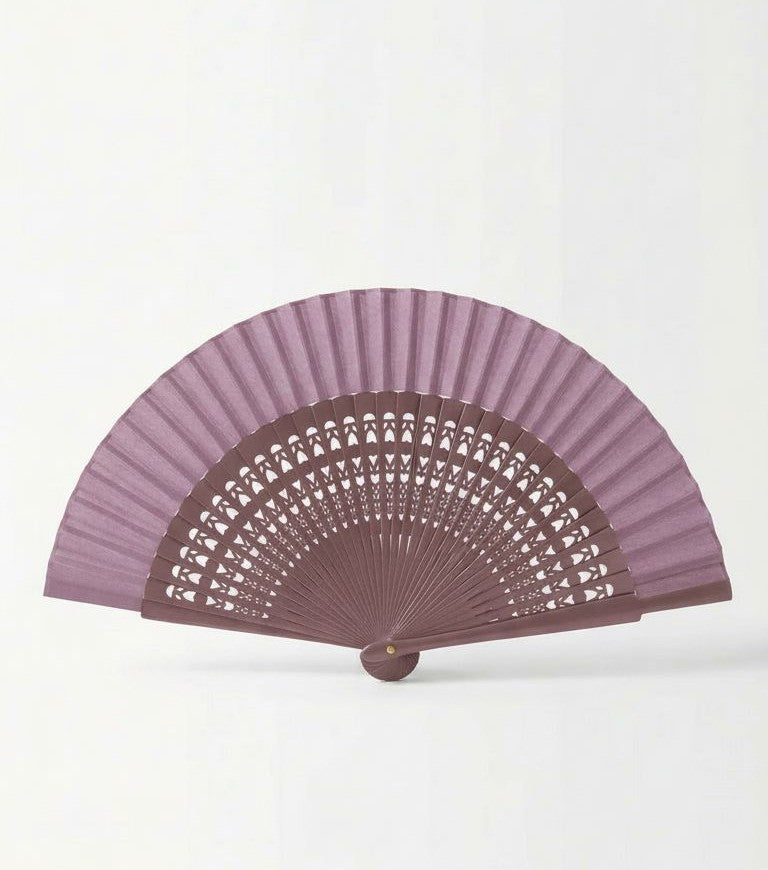 abanico flamenco maquillaje rosa cipria